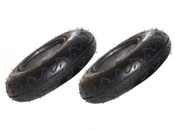 Покрышки (x2) для колёс маунтинборда MBS 8'' Roadie Tire - Black '13101' (x2) (Производство Китай)