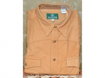 Рубашкка SCHNEE'S 'SHN-501' Western Moleskin Shirt 'Camel' (Страна США)