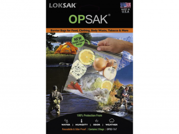 Не пропускающие запах - LOKSAK OPSAK Waterproof Bags - 7 x 7'' (2-Pack) (Производство США)