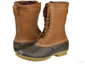 Ботинки водонепроницаемые утепленные - LLBean '212082' 10'' Bean Boots Gore-Tex/Thinsulate (US10 Narrow) (Производство США)