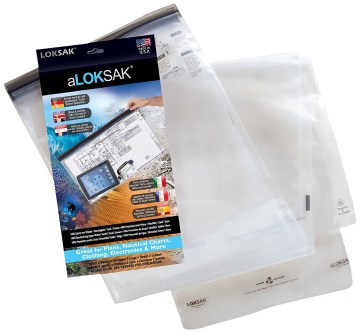 Герметичные файлы LOKSAK 16X24 ALOKSAK под размер ноутбука (3 штуки)