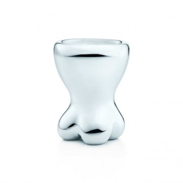 Серебряная подставка для яйца - TIFFANY® & Co. - Elsa Peretti® 'Egg Cup' (Производство Испания)