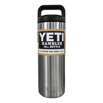 Термос с двойными стенками - YETI Rambler Vacuum Bottle (Stainless Steel) # 18 fl.oz. (Страна США)